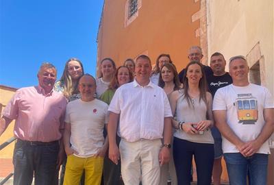 +Bellvei presenta Òscar Ripoll com a cap de llista i segella un acord de col·laboració amb ERC. ERC